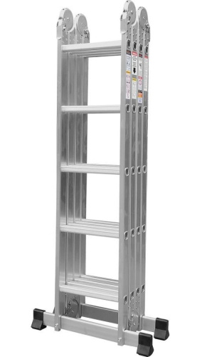 STARTUL 5‑Step 4‑Section Stepladder