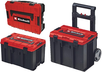 Кейс для инструмента системный Einhell E-Case СЕТ: 1xS-F-case,1xM-case,1xL-case 4540014SET
