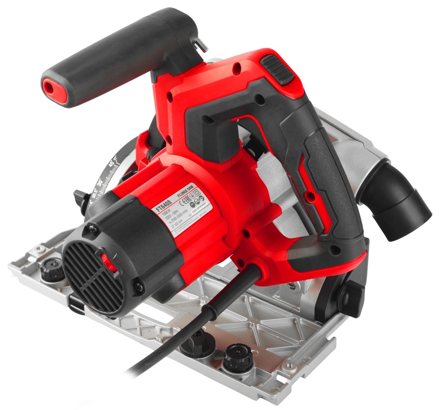 plunge-circular-saw-felisatti-ft6408-1300w-165mm-motor-side