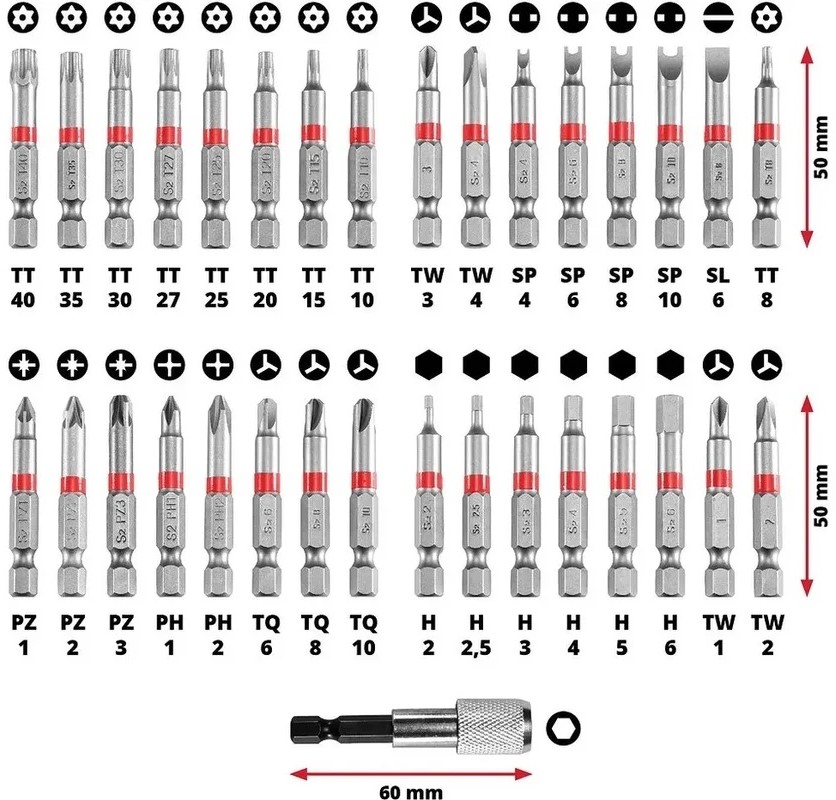 bit-set-einhell-33-piece-50mm-m-case-bits-overview