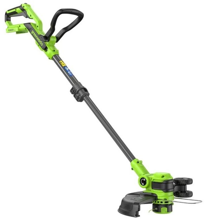 rechargeable-trimmer-g24lt301-without-battery-and-w-d-greenworks-спереди