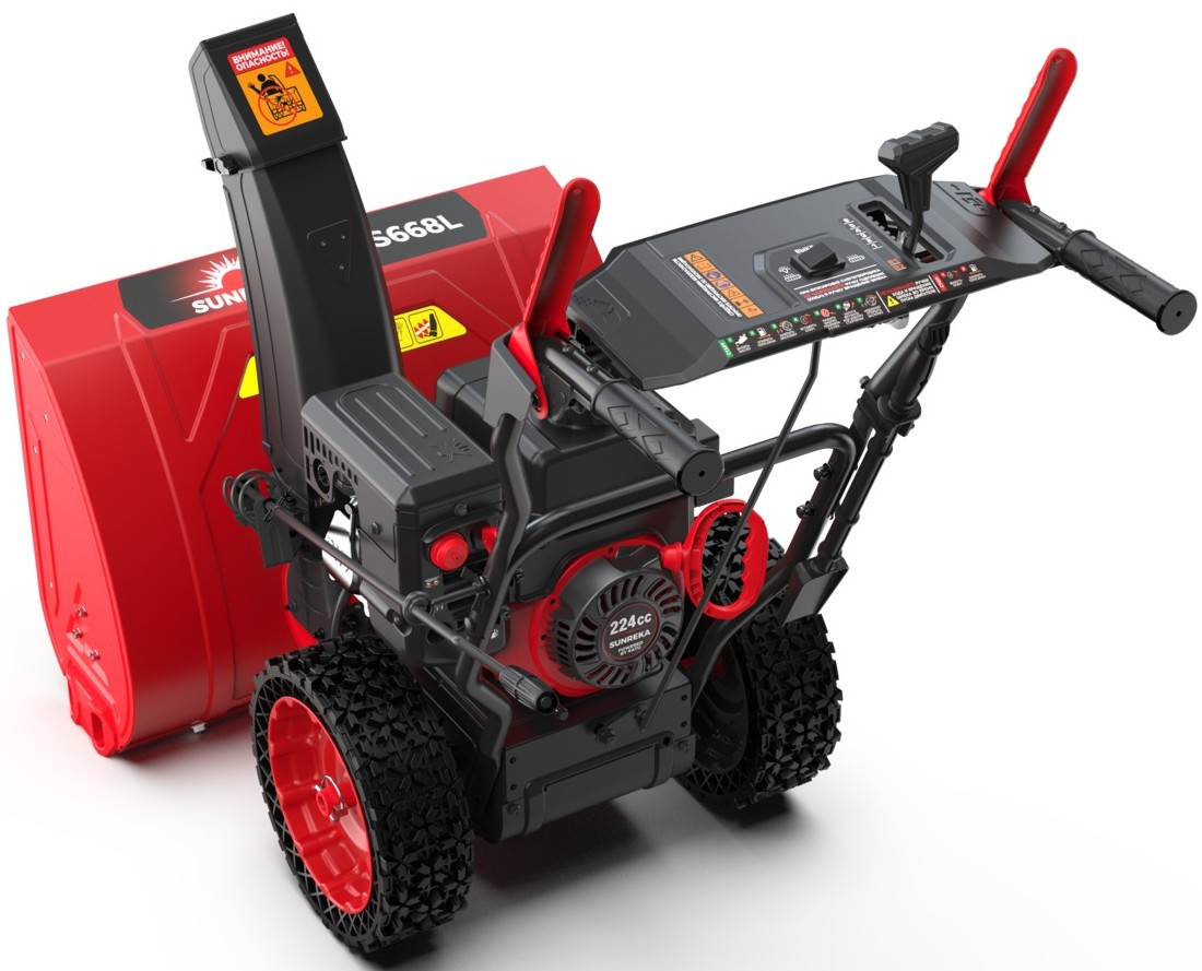 gas-snow-blower-sunreka-gs668l-rear-angled-view