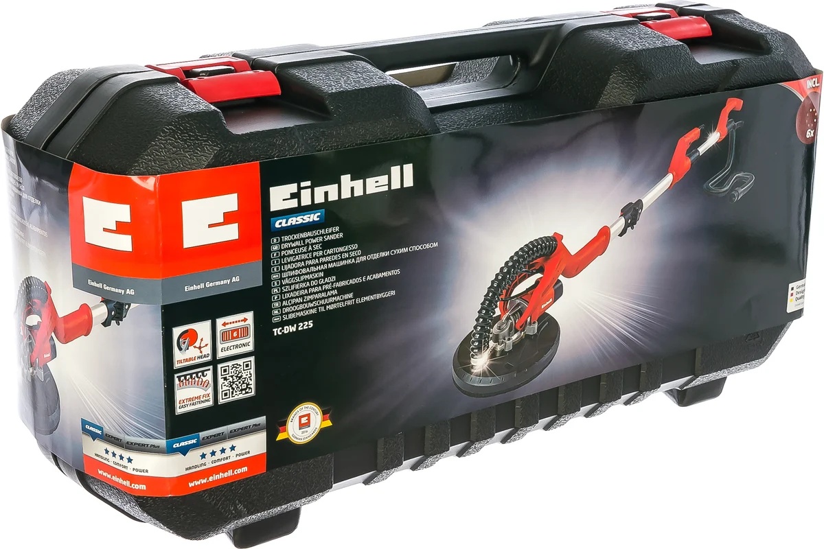 wall-ceiling-sander-einhell-tc-dw-225-case