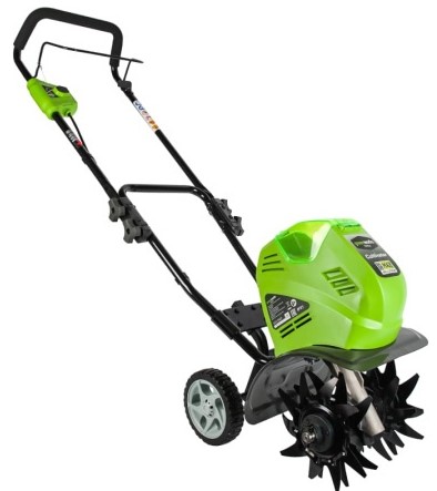 battery-cultivator-greenworks-27087vb-4ah-battery-charger-front-angled