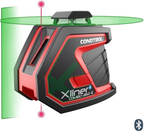 condtrol-xliner-combo-360g-zelenyi-360-luch-gorizontal-i-vertikal-foto