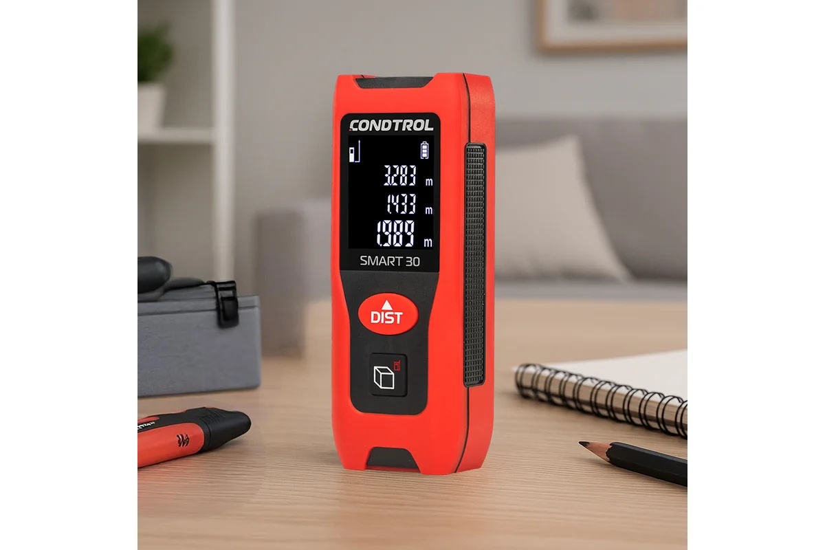 condtrol-laser-measurer-smart-30-na-stole-display-vklyuchen