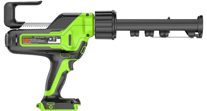 sealant-gun-greenworks-g24cau-rear-view