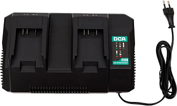 Зарядное устройство DCK FFCL2040-2, двухпортовое.(18V, 2* 4,0 Амп/ч)