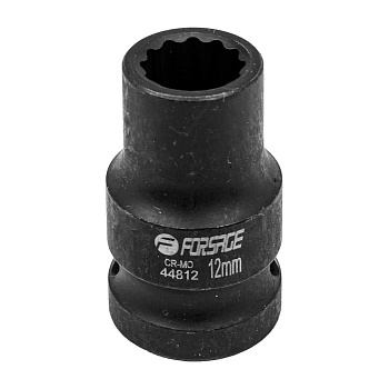 Головка ударная 1/2" 12мм 12-гр Forsage