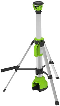 Аккумуляторная мачта осветительная GREENWORKS 24V G120WLS БЕЗ АККУМ.И З/У 2в1
