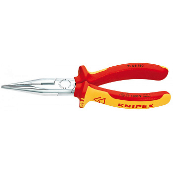 Круглогубцы комбинир. 160мм 1000V KNIPEX KN-2506160
