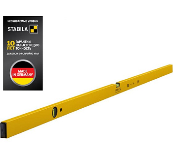 Уровень тип 70, 1800мм 2 глазка STABILA 02291