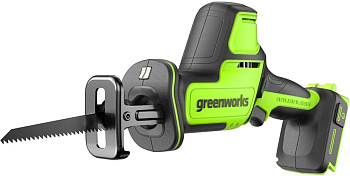 Пила сабельная аккумуляторная GREENWORKS GPT-CRS-25 без АКБ и З/У