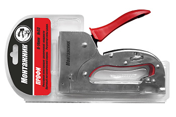 Степлер строительный "Монтажник"  Профи скобы 4-14мм 600303