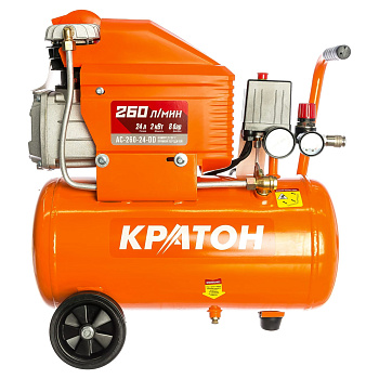 Компрессор масляный Кратон AC-260-24-DD