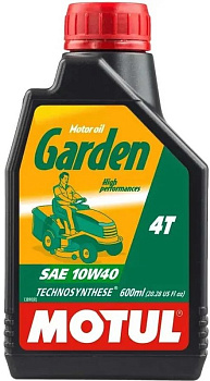Масло 4-х тактное моторное синтетическое 10W40 MOTUL Garden 1 л