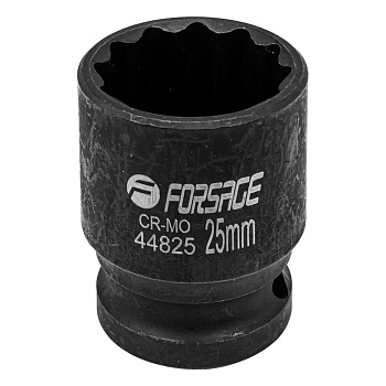 Головка ударная 1/2" 25мм 12-гр Forsage