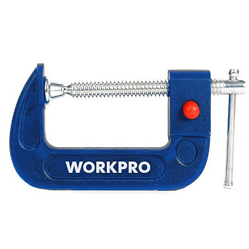 Струбцина тип G WORKPRO 150 мм, быстросъемный зажим WP232024