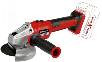 Шлифмашина угловая аккумуляторная EINHELL AXXIO 18/125 Q + Starter Kit 4.0 1х4,0 Ач