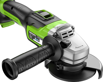 Шлифмашина угловая аккумуляторная GREENWORKS GD24AGK2 1х4,0 Ач