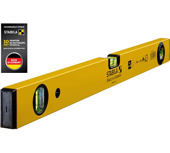 Уровень тип 70W, 600мм 3 глазка STABILA