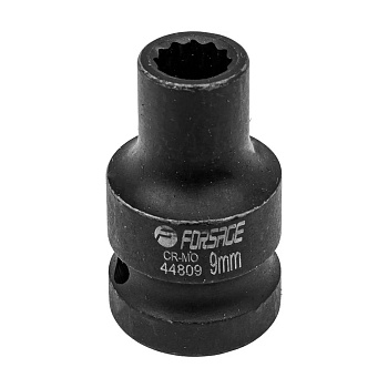 Головка ударная 1/2" 9мм 12-гр Forsage