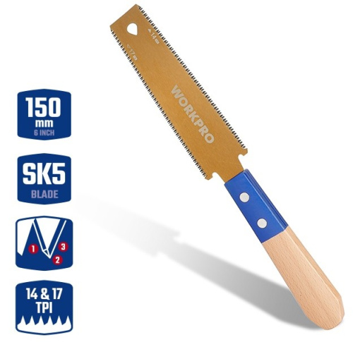 japanese-wood-hand-saw-workpro-wp215044-150mm-sk5-double-edge