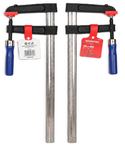 workpro-wp232028-f-clamp-120x400mm-wooden-handle-pair