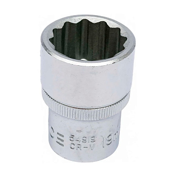 Головка торцевая 1/2" 19мм 12-гр