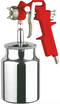 Краскопульт пневматический ELITECH нижний бак 0704.010900