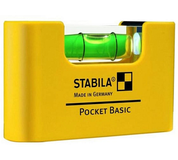 Уровень карманный Pocket Basic 70мм STABILA