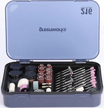 Набор насадок для гравера GREENWORKS 216 предметов КЕЙС