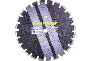 Диск алмазный CHAMPION Asphafight ST 400х25.4х10мм АСФАЛЬТ