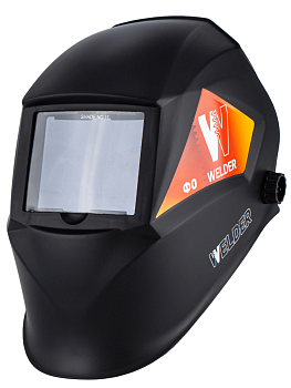 Маска сварщика WELDER Ф0 стекло 110x90мм DIN10-11