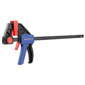 Струбцина быстрозажимная WORKPRO 300 мм, до 70кг