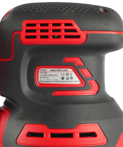 cordless-random-orbital-sander-felisatti-ft1031-18v-125mm-label-detail
