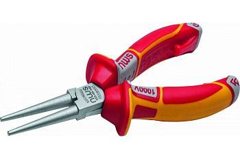 Круглогубцы 160 мм (до 1000 Вольт) NWS 125-49-VDE-160