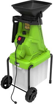 Измельчитель садовый электрический GREENWORKS GW-2800SD