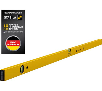 Уровень тип 70, 1500мм 2 глазка STABILA