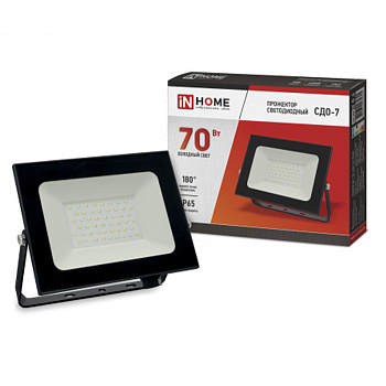 Прожектор светодиодный СДО7 70Вт 6500К