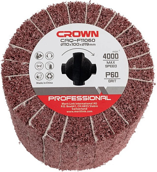 Щетка абразивная CROWN СAQ-F11060