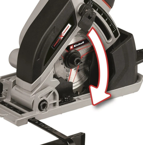 mini-saw-einhell-te-cs-18-89-li-solo-cutting-angle-view