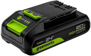 Аккумулятор GREENWORKS High Power G24HP2 24V 2 АМП/Ч