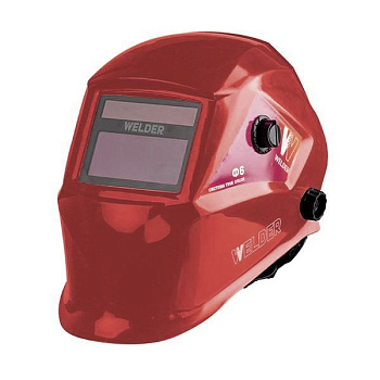Маска сварщика WELDER PRO Ф6 REAL COLOR БУРГУНДИ Хамелеон 93x43мм, DIN 4/9-13