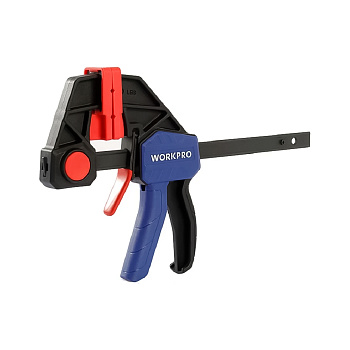 Струбцина быстрозажимная/распорная WORKPRO 150 мм, до 135кг сверхпрочная