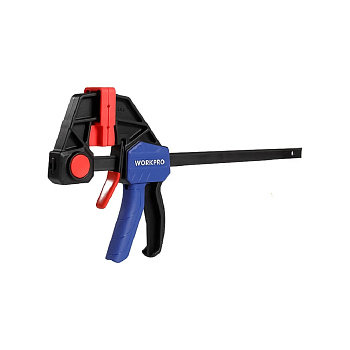 Струбцина быстрозажимная/распорная WORKPRO 300мм, до 135кг сверхпрочная