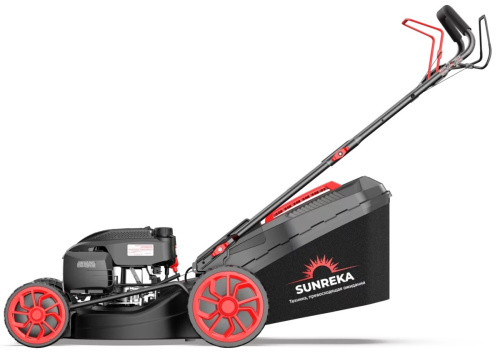 sunreka-glm46hs-gasoline-lawn-mower-side-view