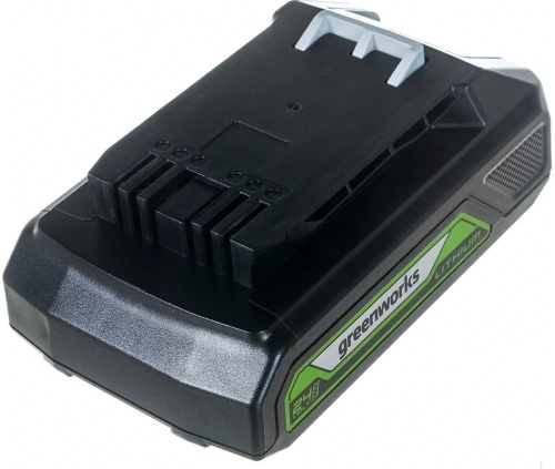 battery-greenworks-g24b2-24v-2ah-angled-top-view