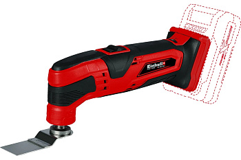 Реноватор аккумуляторный EINHELL PXC TC-MG 18 Li-Solo без АКБ и З/У