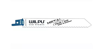 Пилка для сабельной пилы WILPU 3016/225 по металлу, 205 мм, 10/14TPI, 1 шт.